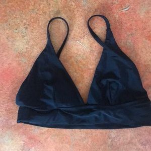 Aerie triangle longline bikini top